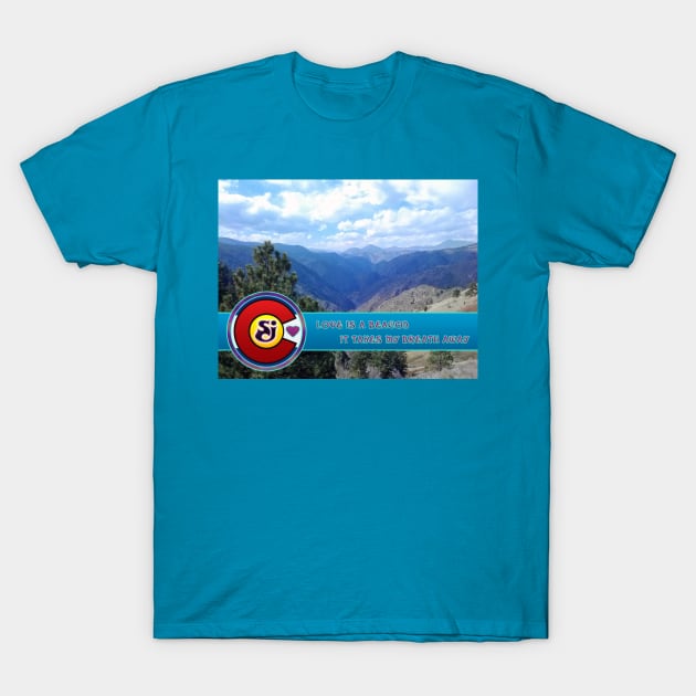 String Cheese Incident Beautiful Colorado Love T-Shirt by Shayna